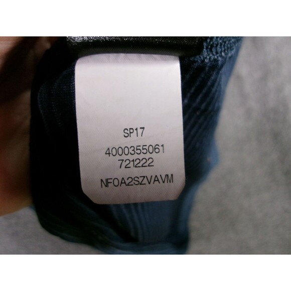 The North Face Shirt Mens S FlashDry Pocket Short Sleeve Navy Striped Tee - Picture 9 of 12